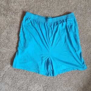 Jit Sport Plus Blue 2X Pull on Athleisure Shorts